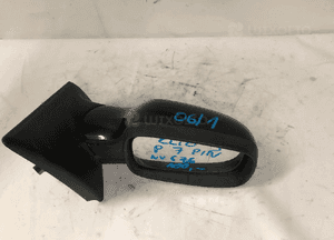 Lusterko prawe 7 pin renault clio iii 3 NV676 czarny 4