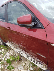 Drzwi prawy przód kompletne bez malowania w kolor vermilionrot bmw X6 4