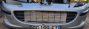 Peugeot 407 zderzak przod  przedni halogen EZRC 5