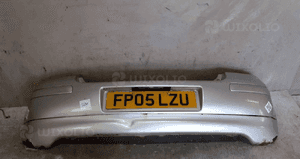 Zderzak tył tylny toyota yaris 1 i 199 srebrny lift fl 1