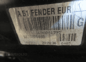 Lampa tylna tył lewa citroen C3 ii 9673805480 2009-2013 17