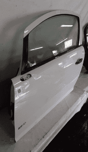 DRZWI PRZÓD PRZEDNIE lewe OPEL CORSA D lift fl 3D 3 DRZWI Y474 BIAŁE 2