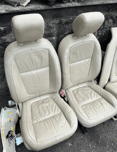Siedzenia fotele komplet skórzane wnętrze idealne Jaguar XF X250 14