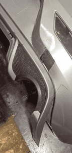 Zderzak tył tylny volvo V40 ii 12-15 r r-design rdesign 45200 452-00 pdc 5