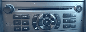 Peugeot 407  Citroen C5 radio radioodtwarzacz CD RD4 N1 9660647877 N2 9650575077 9646871777 2