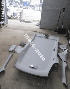 MERCEDES r 251 long dach podsufitka słupek tapicerka 1