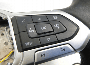 Vw golf viii kierownica multifunkcyjna skór grzana 8