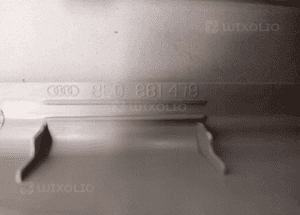 A4 B6 osłona prowadnicy fotela 8E0881480 8E0881479 4