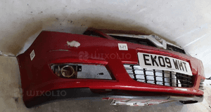 Zderzak przód przedni opel vectra c lift Z50C bordowa halogeny 4
