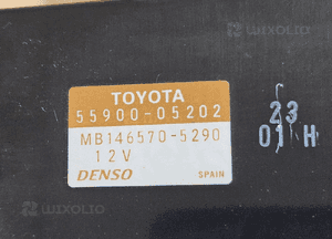 Toyota Avensis T25 panel sterowania nawiewu klimatyzacji 55900-05202   05270 2