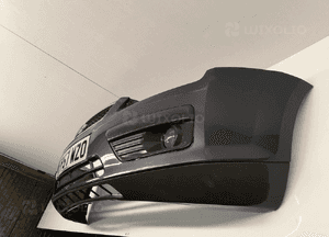 Zderzak przód przedni ford focus MK.2 2 ii H4 szary grafitowy halogeny 2