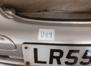 Zderzak przód przedni mercedes klasa c W203 lift srebrny 744 1