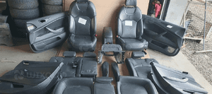 Fotele komplet kanapa skóra elektryczne podłokietnik boczki Citroen C5 III Kombi 1