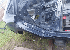 Ćwiartka błotnik prawy tył hyundai I40 sedan 3