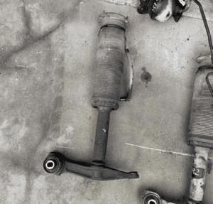 MERCEDES cl 215 amortyzator ABC S 220  przod prawy lewy blok przewody wahacz 2