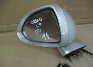 Lusterko lewe przód przednie opel corsa d 5 pin 3