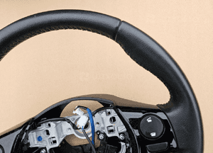 Toyota AYGO II kierownica tempomat skórzana igła 3