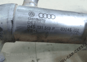 Chłodnica spalin vw polo 1.4 tdi 045131513P radom 2