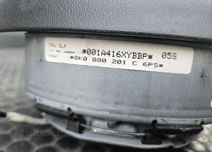 Kierownica Czarna Skóra Multifunkcja Air Bag Poduszka Wtyczka AUDI A4 B8 A5 A6 36