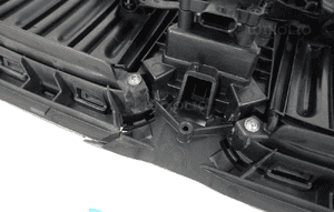 Bmw 3 G20 G21 2018- grill atrapa nerki zderzaka przód 5A22C6001 6