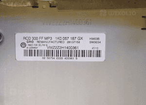 Radio RCD300 MP3 Volkswagen 1K0057187GX 4