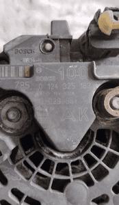 Alternator opel astra h zafira b 1.6 1.8 16V 0124325163 13229984 4