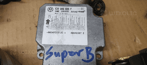 Zaślepka konsoli poduszki pasy AIRBAG zestaw naprawczy Skoda Superb I 8