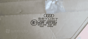 Szyba lewy przód przednia lewa Audi A4 B6 AS2 4