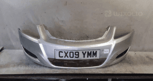 Zderzak przód przedni do opel zafira b lift halogeny Z157 Z176 srebrny do malowania !!! 1
