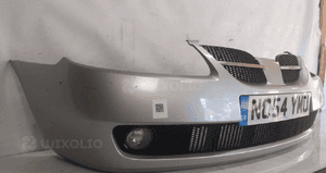 Zderzak przód przedni do nissan almera N16 lift fl KL0K srebrny 3