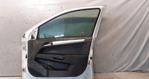 ) DRZWI PRZÓD PRZEDNIE PRAWE DO OPEL ASTRA H 3 III 5 DRZWI Y474 BIAŁY 4