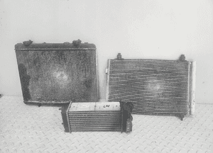 Citroen C4 1.6HDI I CHLODNICA WODY KLIMATYZACJI INTERCOOLER 04-10 96485518 1