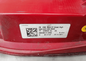 Lampa prawa prawy tył Audi A6 C7 Kombi 4G9945096B 4