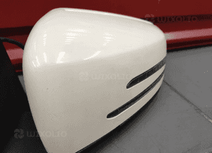 Mercedes c-klasa W204 lift lusterko prawe 11 pin 9+2 kolor 650 oryginał 7