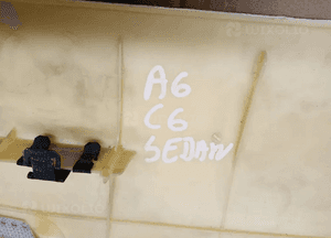 Osłona tapicerka podsufitki Audi A6 C6 Sedan 4F5867839 6