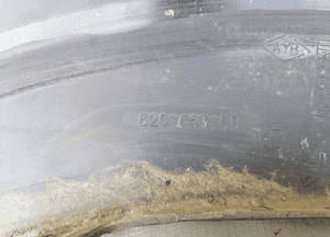 Listwa nakładka błotnika lewa lewy przód Dacia Duster 8201653100 6