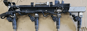 BMW E46 1.8 2.0 listwa wtryskowa wtryskiwacz 7506158 1