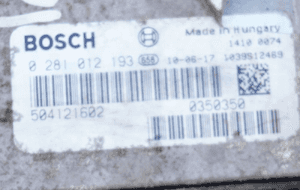 Komputer sterownik silnika 504121602 iveco daily 3 iii fl 2 35C13 2.3 hpi 2