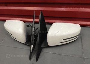Mercedes c-klasa W204 lift lusterko prawe 11 pin 9+2 kolor 650 oryginał 3