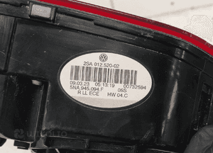 Vw tiguan 5NA lampa tył tylna zespolona prawa oryginał 6