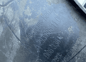 Zderzak przód przedni mercedes eqc W293 2019- A2938850000  dół A2938851100 7