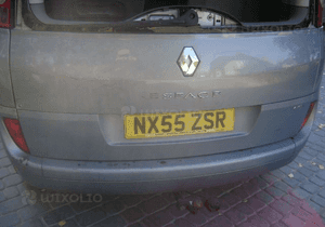 Renault Espace IV 4 listwa na klape tyl
