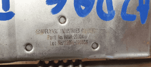 Zawór EGR chłodnica chłodniczka Mazda 6 II 2.2 D R2AA-20304 7