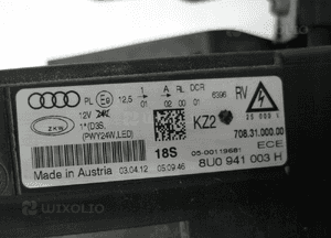 Audi Q3 8U bi xenon idealna lampa przednia lewa przód 8