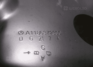 BŁOTNIK TYŁ LEWY MERCEDES CLA W118 SHOOTING BRAKE A1186372300 2