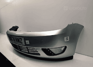 Zderzak przód przedni ford fiesta MK.6 6 vi miętowy halogeny 3