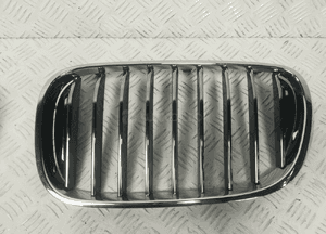 Bmw 7 G11 G12 grill atrapa chłodnicy nerka komplet lewa prawa oryginał chrom + czarny 3