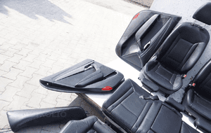 FOTELE SIEDZENIA SKÓRA EL GRZANE HYUNDAI I40 I KOM 3