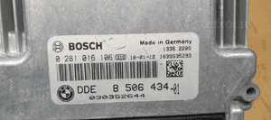 Komputer sterownik silnika BMW 3 E90 2.0D 8506434 0281016106 4