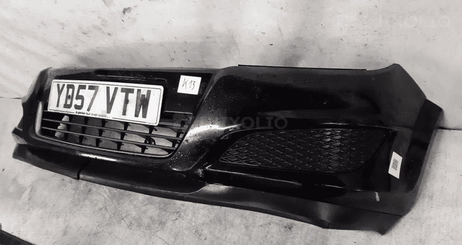 Zderzak przód przedni opel astra h 3 iii Z20R czarny lift fl 3
